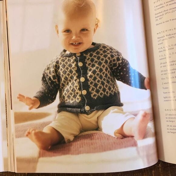 NEW Knitting For Baby Pattern Book Learn to Knit w/ More than 60 Illustrations - Picture 5 of 10
